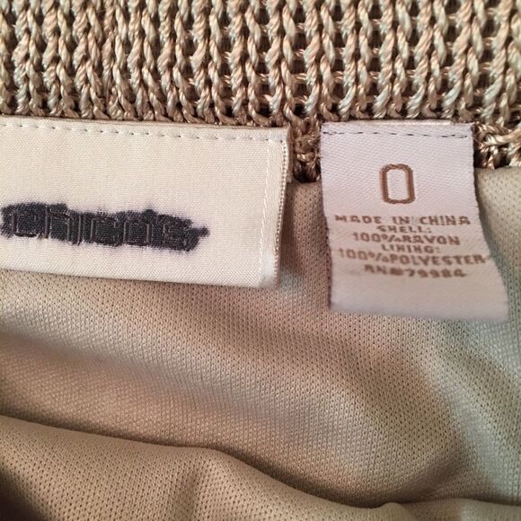 Chico’s Crochet Strapless Dress - Picture 7 of 8
